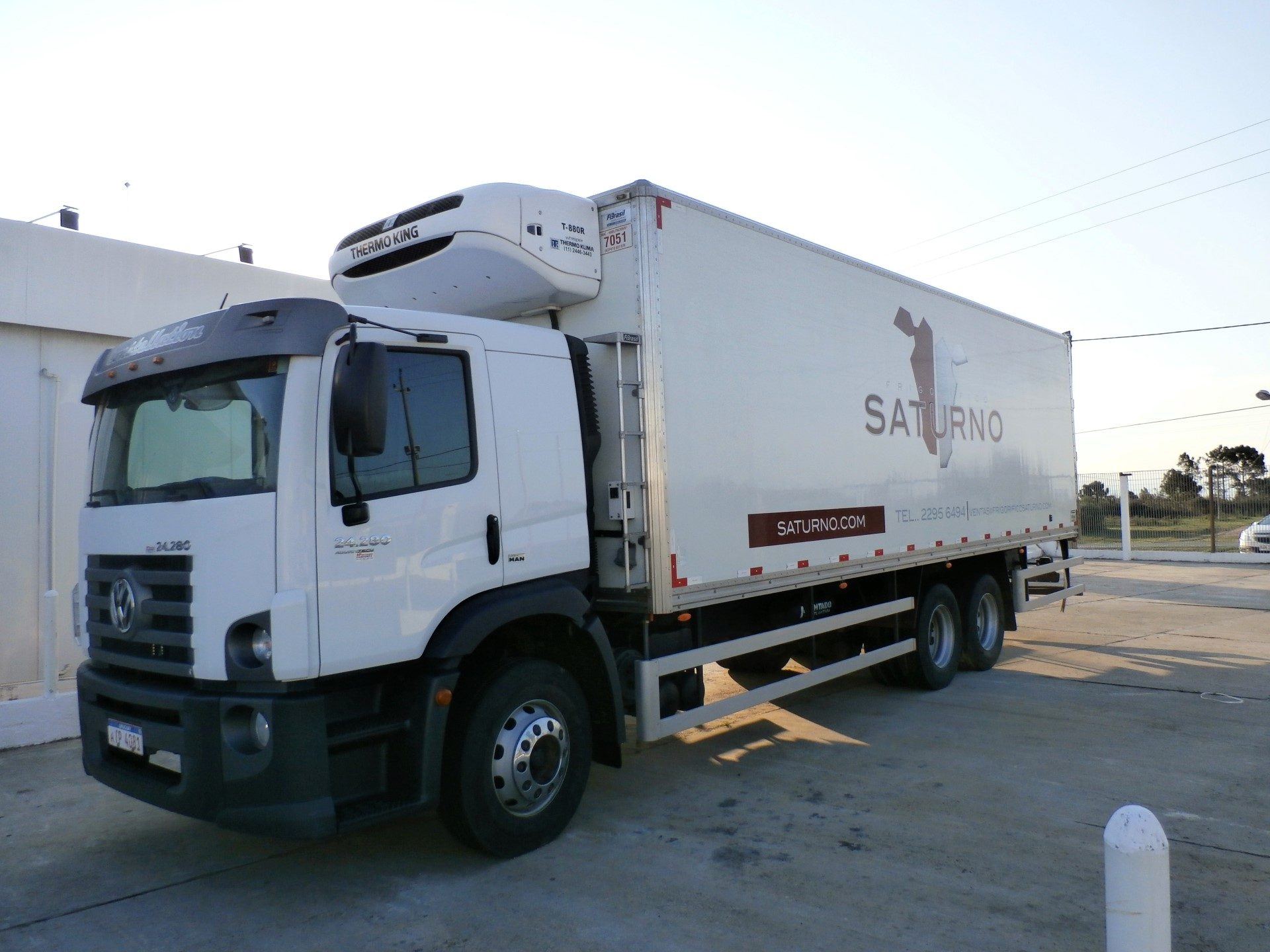 Logistica - flota refrigerada Grupo Saturno